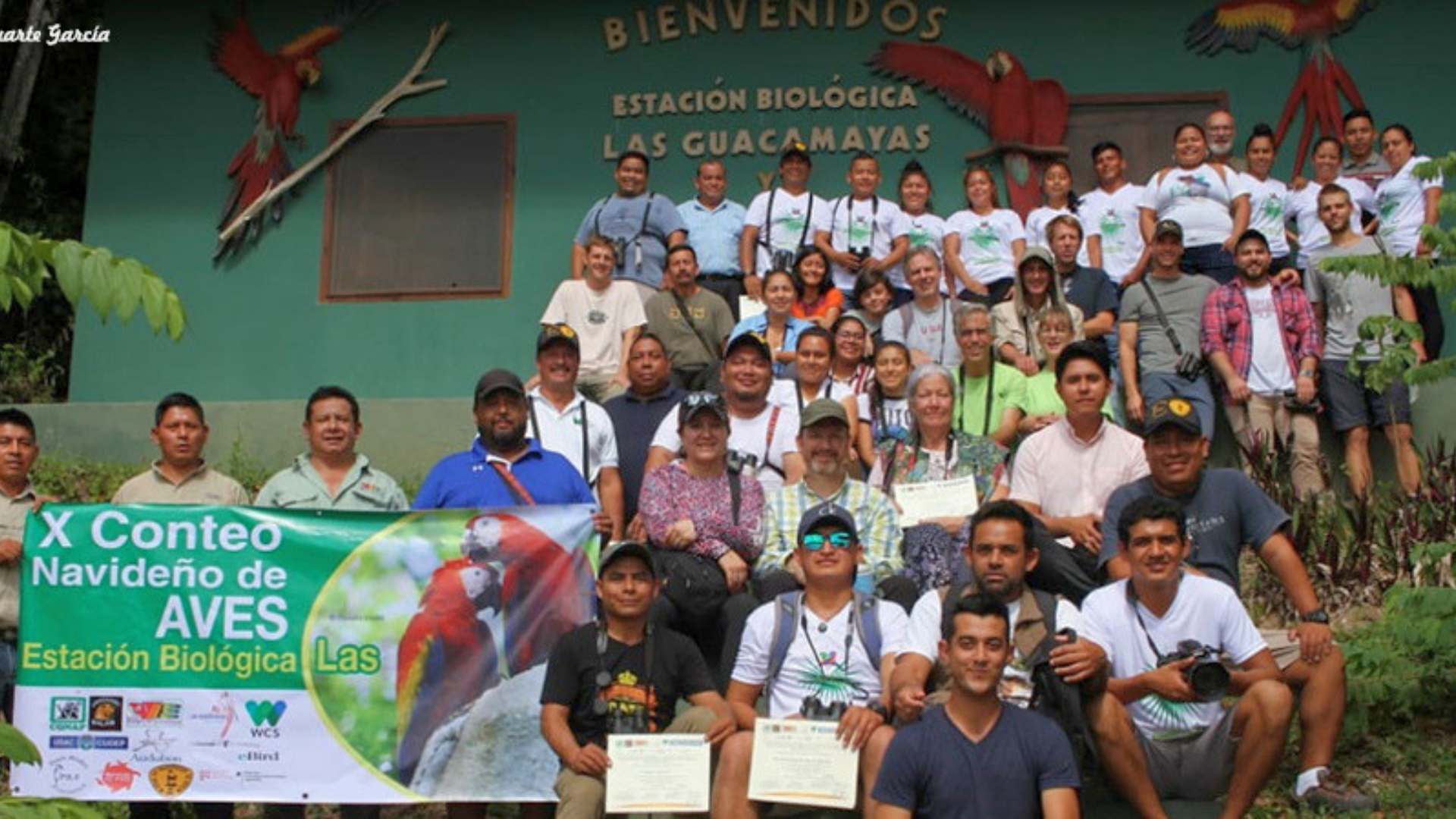Conteo navideo de aves estacion biologica las Guacamayas